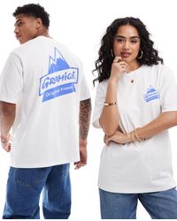 Gramicci - Camiseta blanca unisex con estampado gráfico - Lyst
