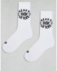 4505 - Heavy Lifting Graphic Training Sock 2 Pack - Lyst
