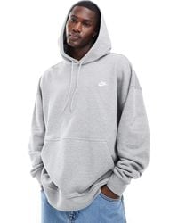 Nike - Club – oversize-kapuzenpullover aus french terry - Lyst