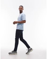 TOPMAN - Pantalones Chinos De Corte Pitillo De - Lyst