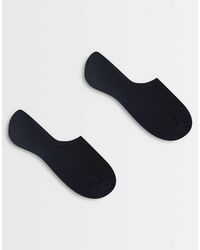 Pieces - 2 Pack Trainer Socks - Lyst