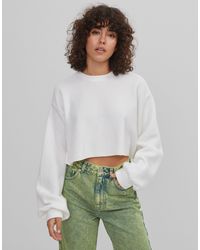 Maglieria Bershka da donna - Fino al 77% di sconto | Lyst