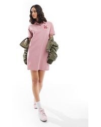 KTZ - Robe t-shirt à col polo et logo la dodgers - Lyst
