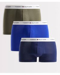 Tommy Hilfiger - Signature Cotton 3 Pack Trunks - Lyst