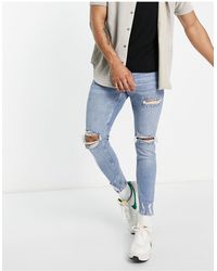 Pull\u0026Bear Skinny jeans for Men - Up to 48% off | Lyst