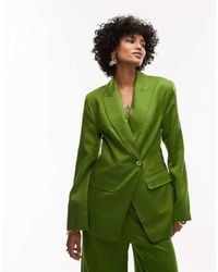 TOPSHOP - Co Ord Premium Wedding Guest Occasion Blazer - Lyst