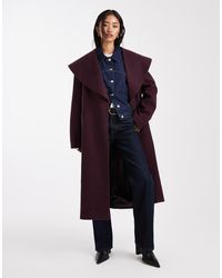 Miss Selfridge - Formal Wrap Coat - Lyst