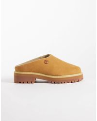 Timberland - Clog-schuh aus weizennubuk - Lyst
