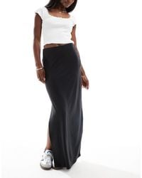 Vero Moda - Aware Jersey Maxi Skirt With Side Split - Lyst