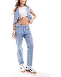 JJXX - Vaqueros Capri Azul Medio De Corte Recto Nice De - Lyst