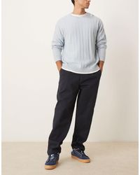 Barbour - Washed Stretch Twill Relaxed Fit Trouser - Lyst