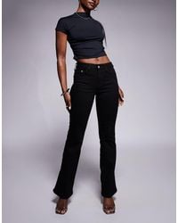 River Island - Mid Rise Bootcut Jeans - Lyst
