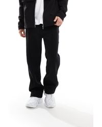 Bershka - Wide Leg Pintuck jogger - Lyst