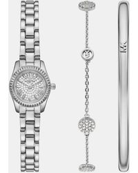 Michael Kors - 3 Hand Lexington, Stainless Steel - Lyst
