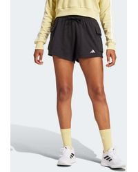 adidas Originals - Essentials Small Logo French Terry Cargo Shorts - Lyst