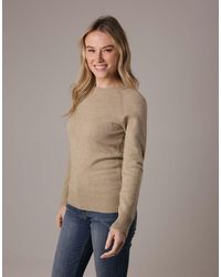 French Connection - Cosy Soft Touch Crew Neck Raglan Jumper - Lyst