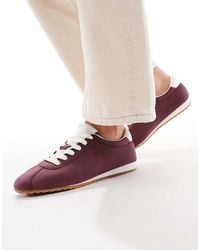 SEQWL - Drifter Lace Up Gum Sole Trainers - Lyst