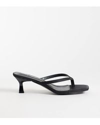 Public Desire - Everlast Kitten Heel Thong Sandals - Lyst