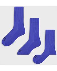 4505 - Icon Running Socks 3 Pack With Arch Support And Anti Bacterial Finish - Lyst