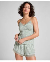 Hunkemöller - Pyjamaset Van Jersey Met Kant - Lyst