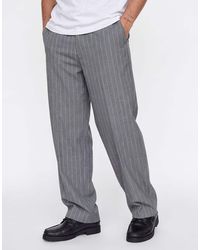 Jack & Jones - Bill Mid Waist Wide Leg Trousers - Lyst