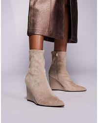 River Island - Laarzen Met Sleehak - Lyst