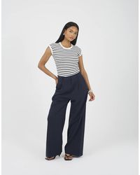 Brave Soul - Tailored Straight Leg Trousers - Lyst