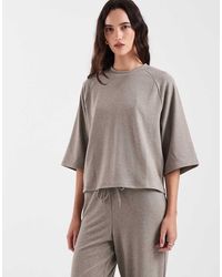 ONLY - Soft Texture Boxy T-shirt - Lyst