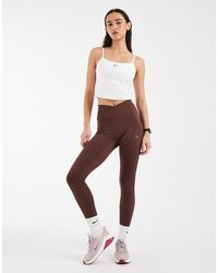 Nike - Nike One Training Dri-fit Wrap Waist leggings - Lyst