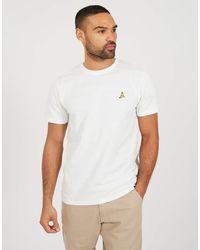 Brave Soul - Crew Neck Embroidered Badge T-Shirt - Lyst
