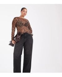 Noisy May - Long Sleeve Mesh Top - Lyst
