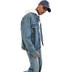 Only & Sons - Loose Fit Denim Jacket - Lyst