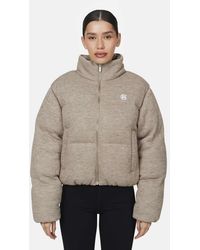 Good For Nothing - Knitted Padded Jacket - Lyst