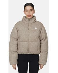Good For Nothing - Knitted Padded Jacket - Lyst