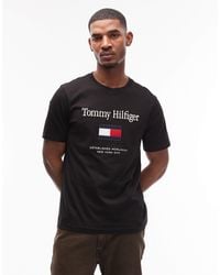 Tommy Hilfiger - Embro Flag T Shirt - Lyst