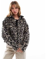 New Look - Cropped Shacket - Lyst
