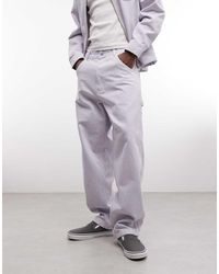Stan Ray - Ruimvallende Denim Jeans Met Hickory-Strepen - Lyst