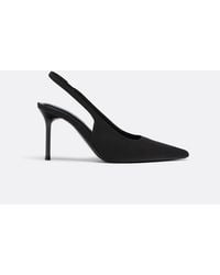 Stradivarius - Basic Slingback-Schoenen Met Hak - Lyst