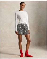 Polo Ralph Lauren - Bear Cotton Sleep Short - Lyst