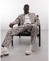 Gramicci - Taos Patterned Canvas Pants - Lyst