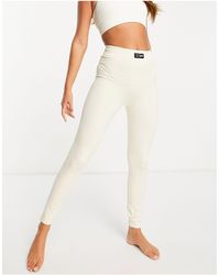 ASOS 4505 Seamless Yoga legging - White