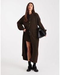 ASOS - – longline-strickjacke - Lyst