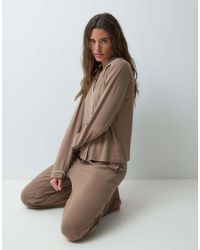 Threadbare - Button Down Super Soft Pyjama Set - Lyst