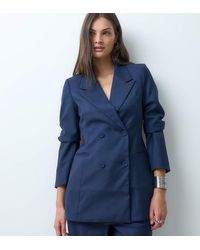 Vero Moda - Double Breasted Tailored Blazer Co-ord - Lyst