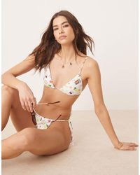 For Love & Lemons - Bay Bikini Top - Lyst
