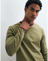 ASOS - Regular Fit T-shirt With Contrast Ringer - Lyst
