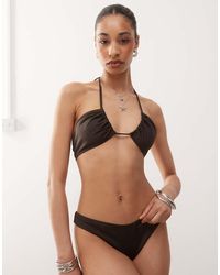 Weekday - Bikinitop Met Bandjes - Lyst