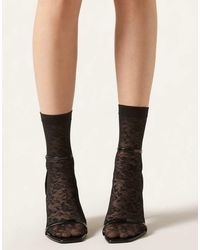 Calzedonia - Floral Pattern Socks - Lyst
