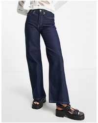 ONLY - Hope High Waisted Wide Leg Jeans - Lyst