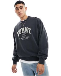 Tommy Hilfiger - Boxy Crew Neck Sweatshirt - Lyst